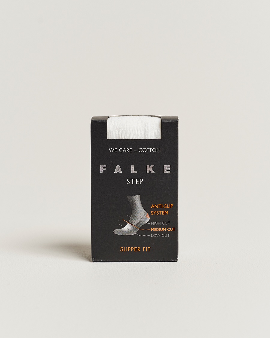 Falke Step In Box Loafer Sock White – Hvid