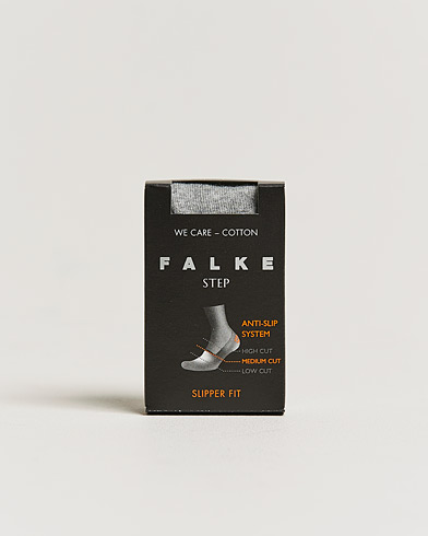 Herre |  | Falke | Step In Box Loafer Sock Grey