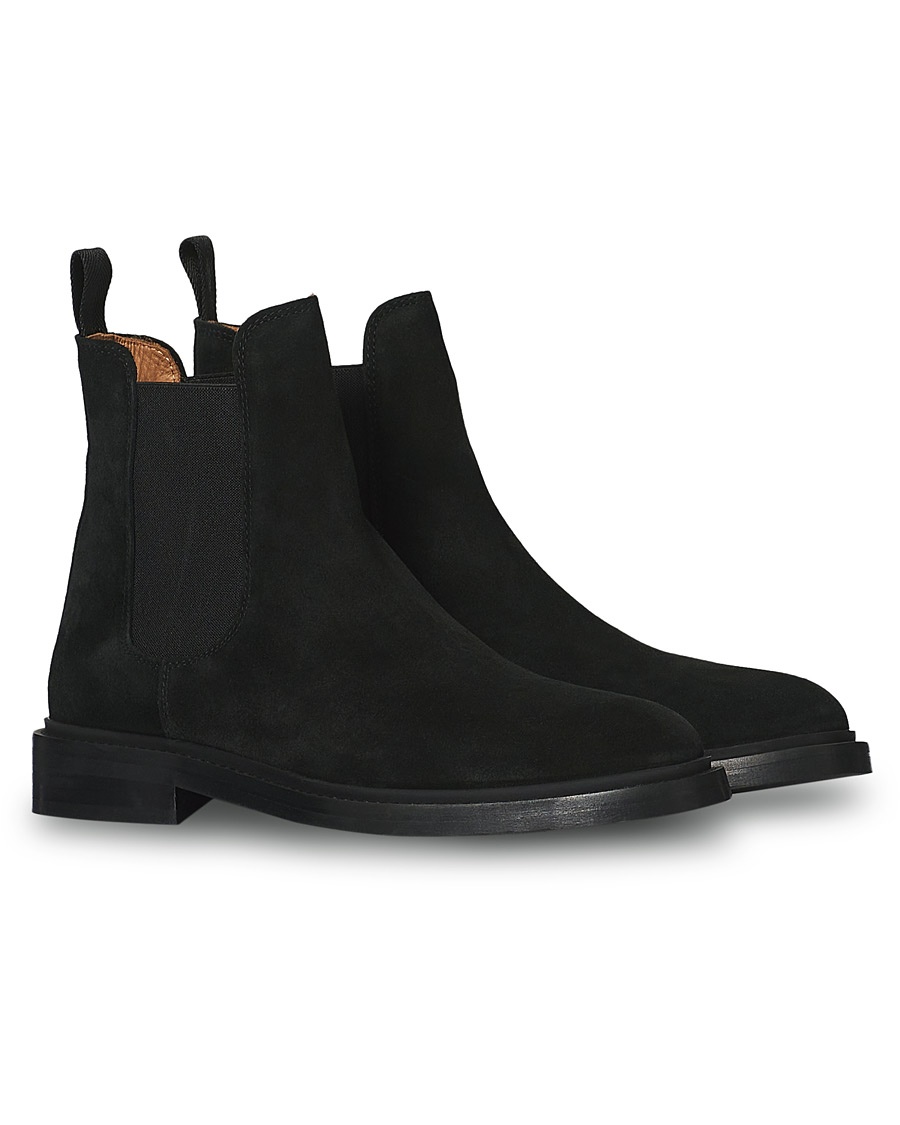 Herre | A Day's March | A Day's March | Suede Chelsea Boot Black