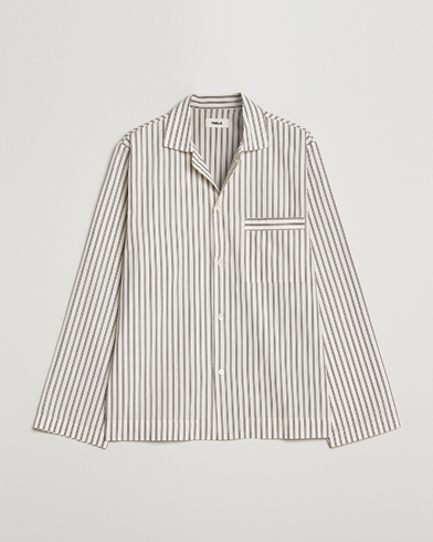 Herre | Loungewear | Tekla | Poplin Pyjama Shirt Hopper Stripes