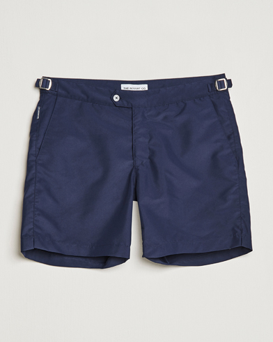 Herre | Wardrobe basics | The Resort Co | Tailored Swim Shorts Navy