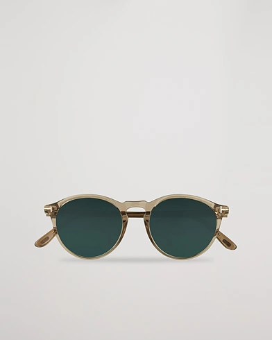 Herre | Solbriller | Tom Ford | Aurele Sunglasses Shiny Beige/Blue