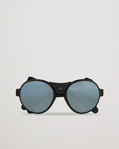 Herre | Runde solbriller | Moncler Lunettes | Steradian Sunglasses Black