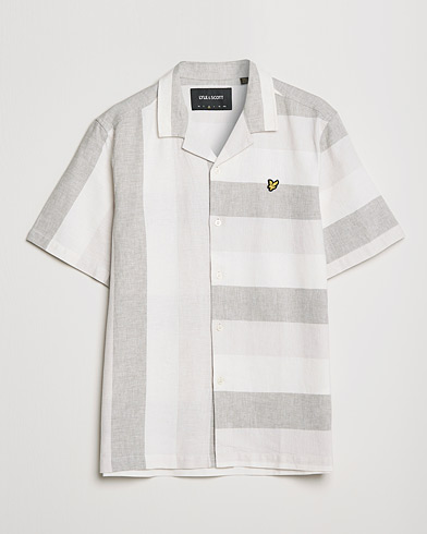 Herre | Skjorter | Lyle & Scott | Artisinal Resort Short Sleeve Shirt Off White