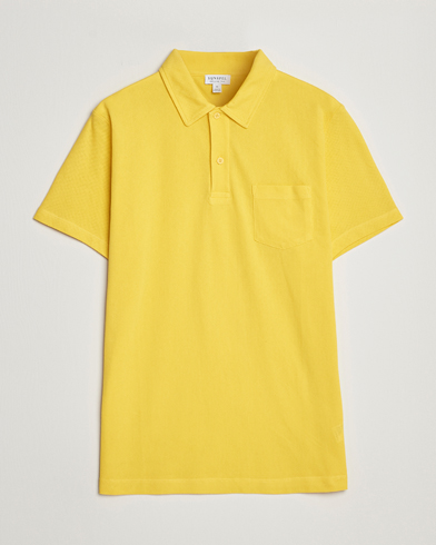 Herre | Eksklusivt for Care of Carl | Sunspel | Riviera Polo Shirt Empire Yellow
