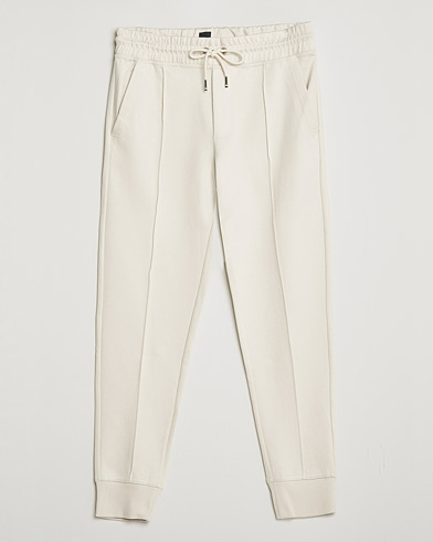 Herre | BOSS | BOSS | Tailored Schiller Jersey Trousers Open White