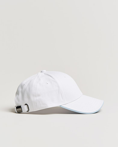 Herre | BOSS Athleisure | BOSS Athleisure | Curved Logo Cap Natural