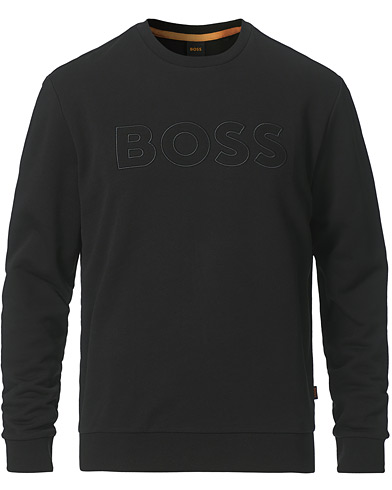 Herre | Sweatshirts | BOSS Casual | Welogocrew Sweatshirt Black