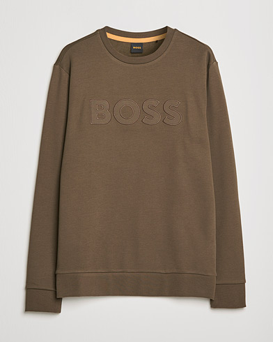 Herre | Sweatshirts | BOSS Casual | Welogocrew Sweatshirt Dark Green