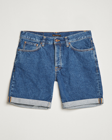 Herre | Shorts | Nudie Jeans | Josh Stretch Denim Shorts 90s Stone Denim
