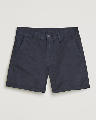 Herre | Chino shorts | Nudie Jeans | Luke Worker Shorts Navy