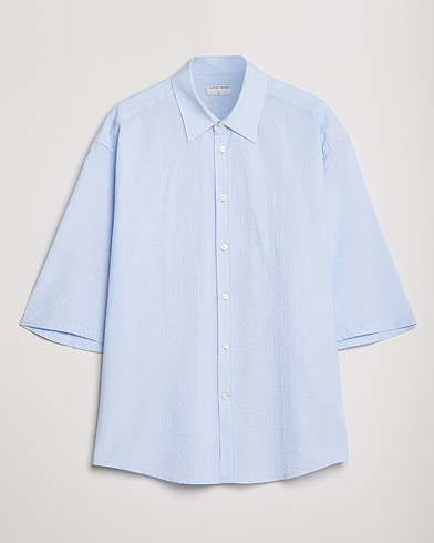 Herre | Kortærmede skjorter | Tiger of Sweden | Kevin Short Sleeve Shirt Light blue