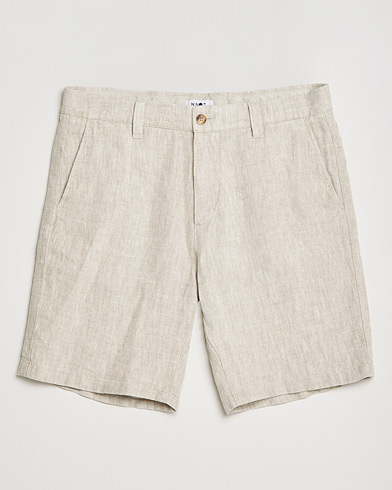 Shorts |  Crown Linen Shorts Oat