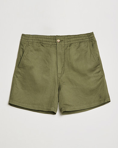 Herre | Drawstringshorts | Polo Ralph Lauren | Prepster Linen/Tencel Drawstring Shorts Mountain Green
