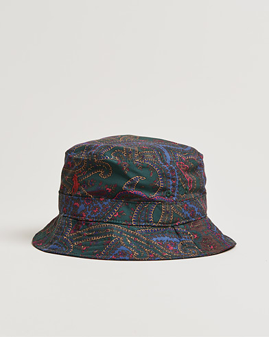 Herre | Hat | Polo Ralph Lauren | Paisley Bucket Hat Navy