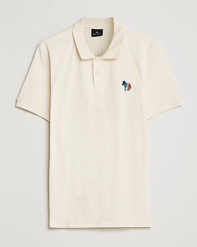 Herre | PS Paul Smith | PS Paul Smith | Regular Fit Zebra Polo Off White