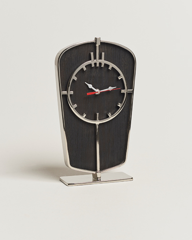Herre | Dekoration | Authentic Models | Art Deco Desk Clock Silver