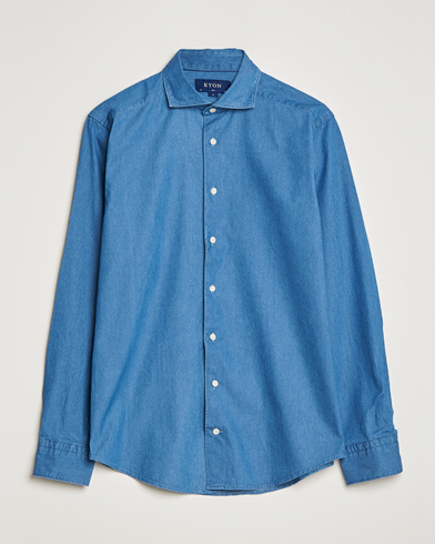 Casual |  Lightweight Casual Fit Denim Shirt Blue