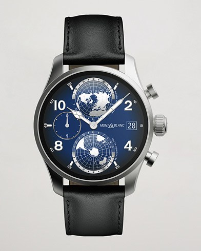 Herre | Læderrem  | Montblanc | Summit 3 Smartwatch Grey