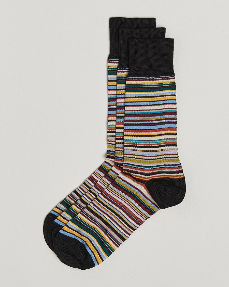 Herre | Paul Smith | Paul Smith | 3-Pack Sock Multistripe