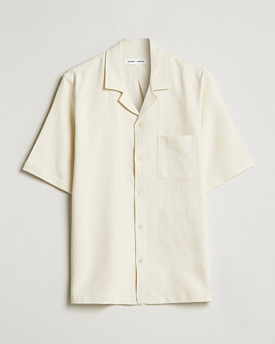 Herre | Kortærmede skjorter | Samsøe & Samsøe | Oscar Af Shirt Cream