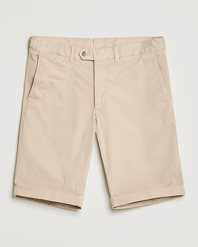 Herre | Chino shorts | Oscar Jacobson | Declan Cotton Shorts Washed Sand