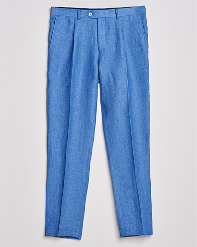 Eksklusivt for Care of Carl |  Delon Linen Trousers Light Blue