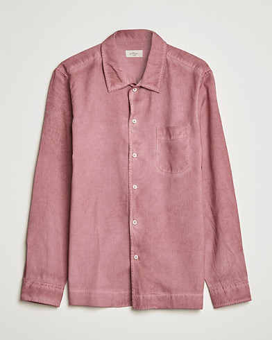 Herre | Casualskjorter | Altea | Garment Dyed Shirt Antique Pink