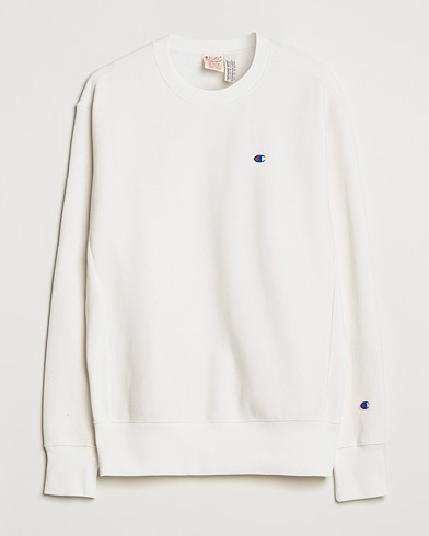 Herre | Champion | Champion | Reverse Weave Soft Fleece Sweatshirt White