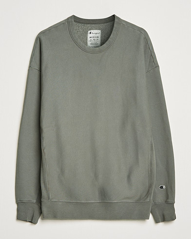 Herre | Grå sweatshirts | Champion | Heritage Garment Dyed Sweatshirt Dark Grey