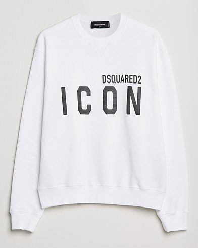 Herre | Dsquared2 | Dsquared2 | Icon Logo Sweatshirt White