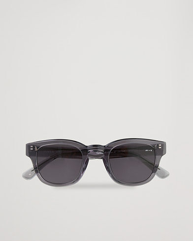 Herre | Buede solbriller | James Ay | Yonder Sunglasses Transparent Grey