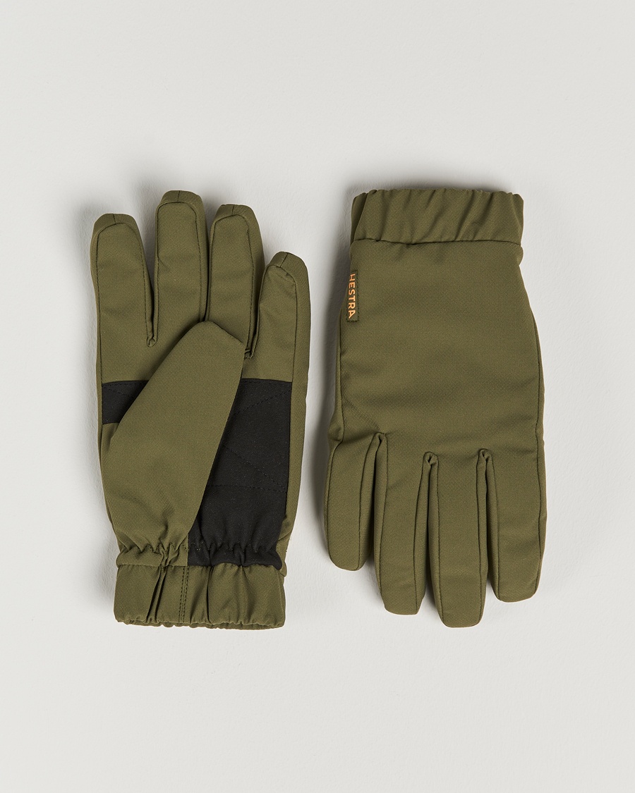 Hestra Axis Primaloft Waterproof Glove Olive – Grøn