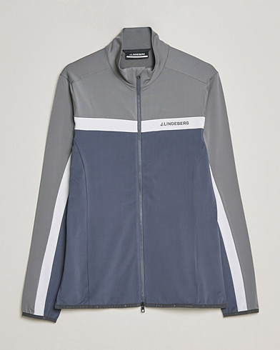 Herre | Zip-trøjer | J.Lindeberg | Jarvis Full Zip Mid Layer Jacket Volcanic Ash