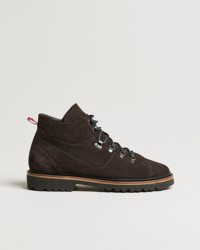 Herre | Nye varemærker | Kiton | St Moritz Winter Boots Dark Brown Suede