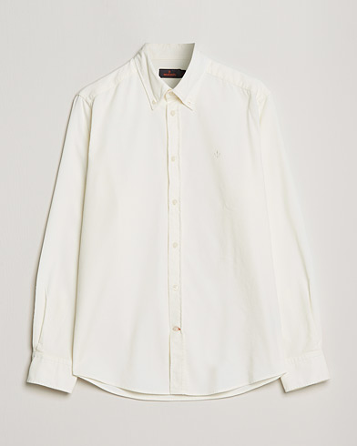 Herre | Fløjlsskjorter | Morris | Douglas Corduroy Button Down Shirt Off White