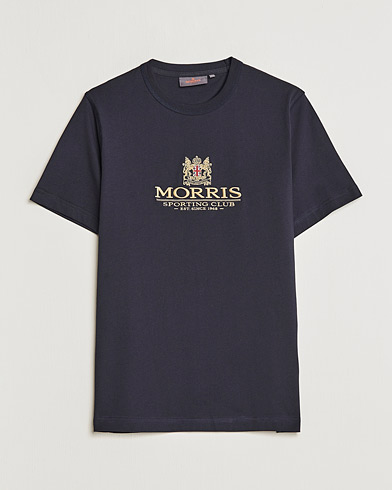 Herre |  | Morris | Trevor Logo T-shirt Blue