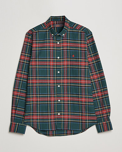 Herre | Flannelskjorter | Morris | Brushed Flannel Checked Shirt Multi