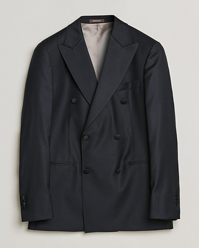 Herre | Blazere & jakker | Morris Heritage | Double Breasted Tuxedo Blazer Black
