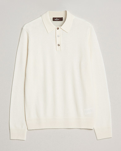 Herre | Morris | Morris Heritage | Dalton Wool/Cashmere Polo Off White
