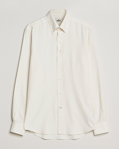 Herre |  | Morris Heritage | Button Down Flannel Shirt Off White