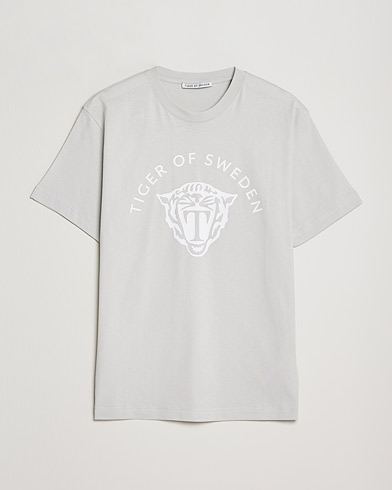 Herre | T-Shirts | Tiger of Sweden | Dillan Cotton Tee Pearl White