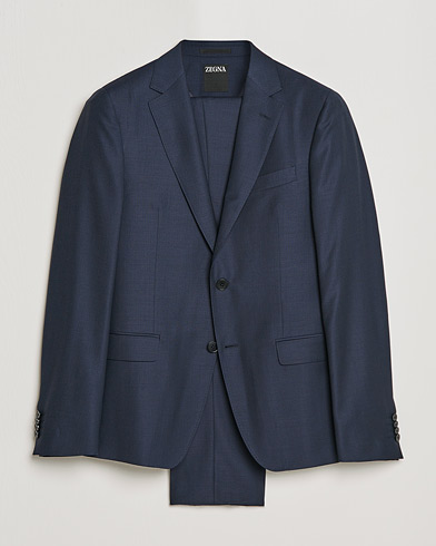 Herre | Zegna | Zegna | Tailored Wool Suit Navy