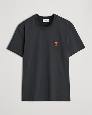 Herre | AMI | AMI | Heart Logo T-Shirt Black