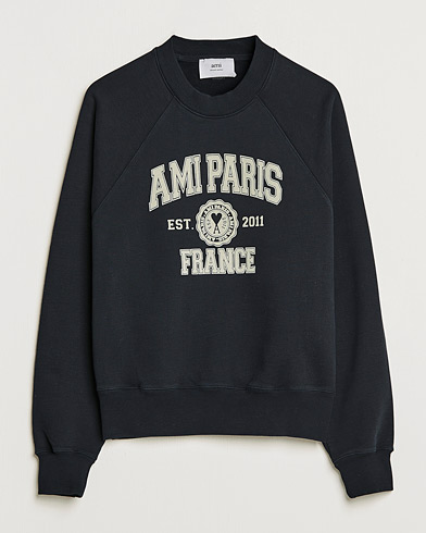 Herre | Sweatshirts | AMI | Paris College Sweatshirt Black