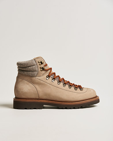 Herre | Håndlavede sko | Brunello Cucinelli | Hiking Boot Stone Suede