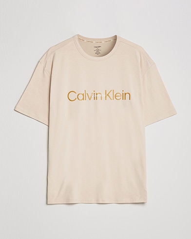 Herre | Calvin Klein | Calvin Klein | Loungewear Crew Neck T-Shirt Tapioca Beige