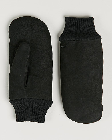 Herre | Tilbehør | BOSS | Halmor Padded Gloves Black