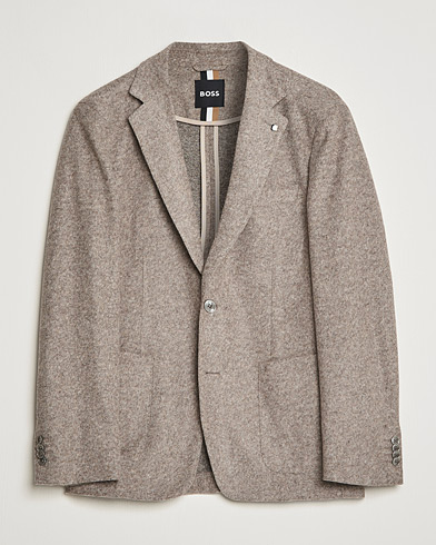 Herre | Blazere & jakker | BOSS | Hanry Wool Patch Pocket Blazer Medium Beige