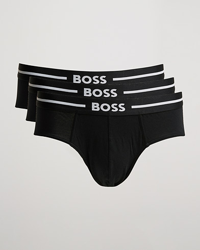 Herre | BOSS | BOSS BLACK | 3-Pack Boxer Briefs Black